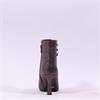Una Healy Wild Cat Pointed Ankle Boot - Bronze Snake